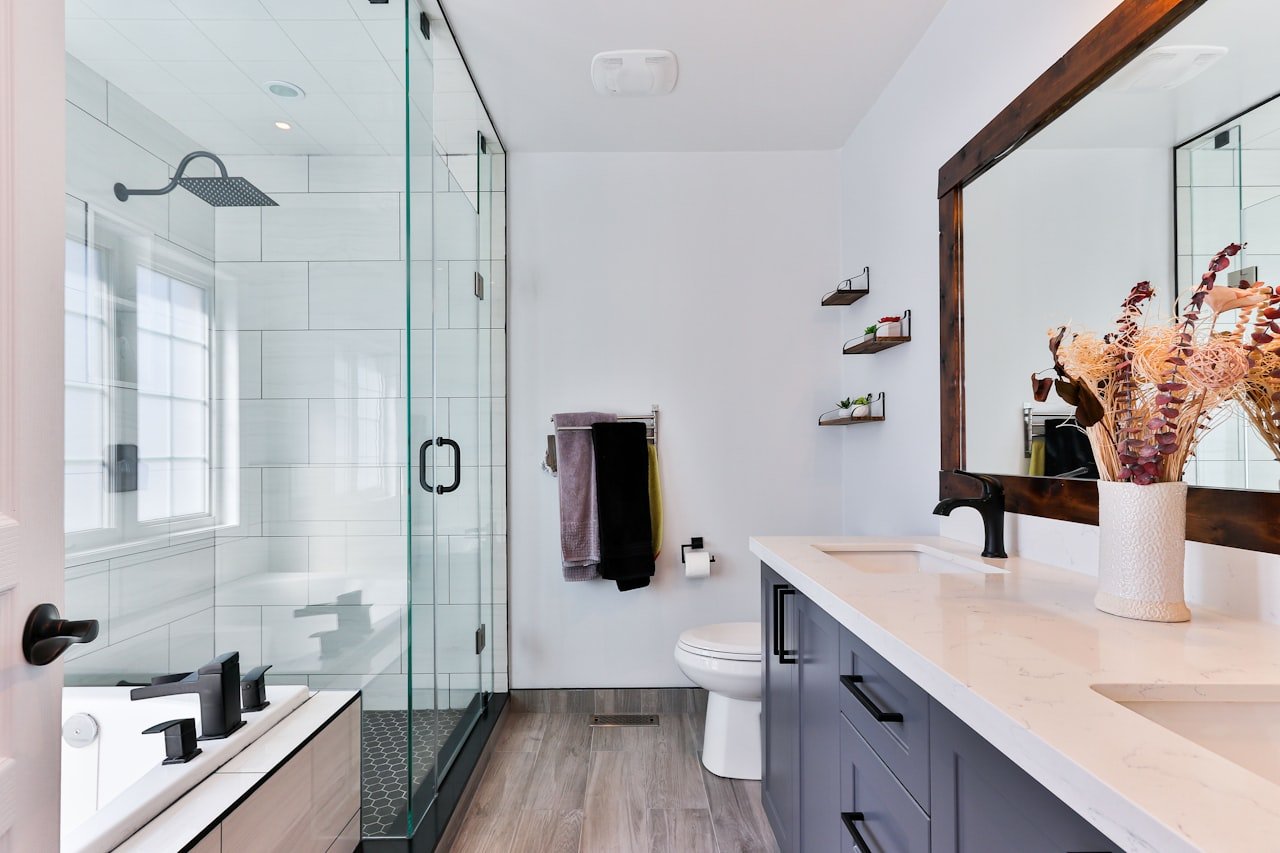 Spotless bathroom