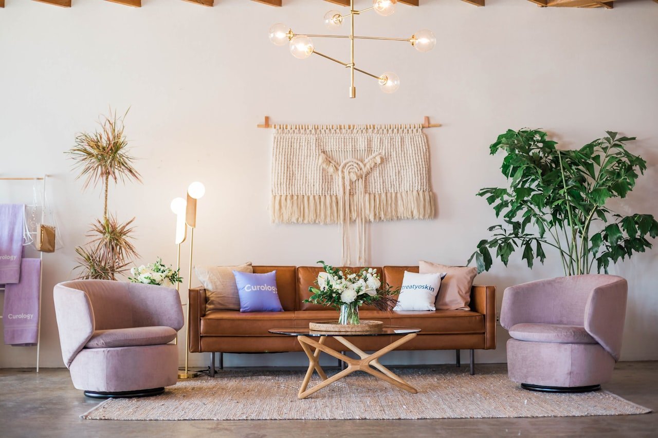 Tidy living room